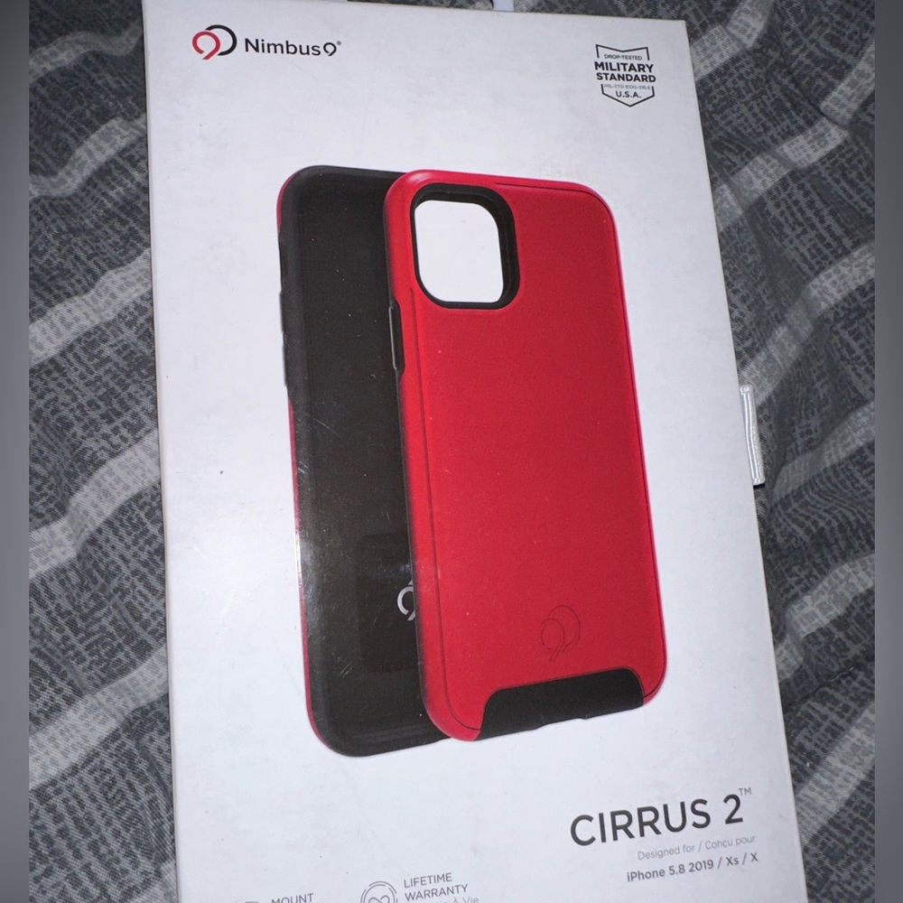 Nimbus9 iPhone X/XS Red Phone Case